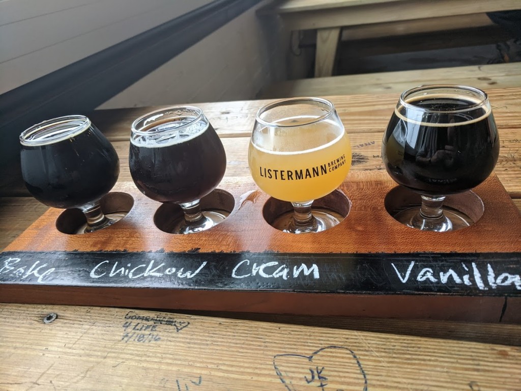 Listermann Brewing Flight